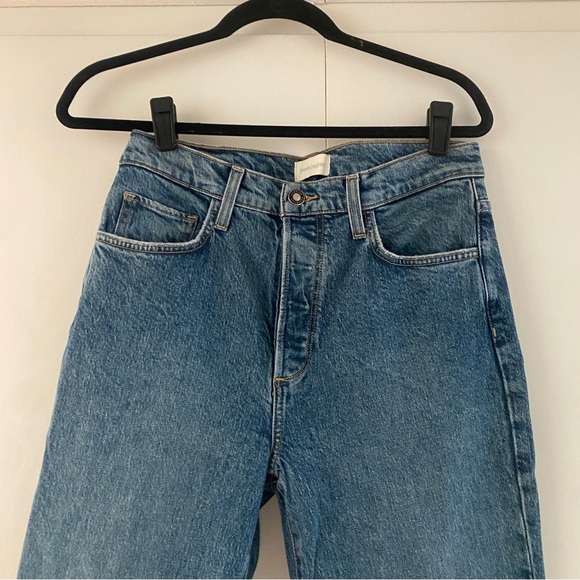 NWT Favorite Daughter THE VIVI HIGH RISE STRAIGHT LEG in Iris - Picture 4 of 6